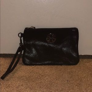 Black Tory Burch wristlet